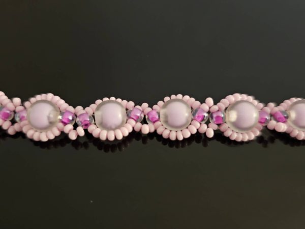 Purple Transformation pattern of bracelet