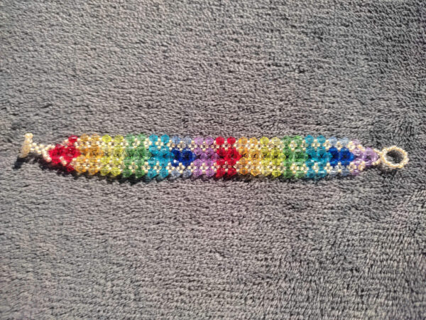 Rainbow Harmony Bracelet full length